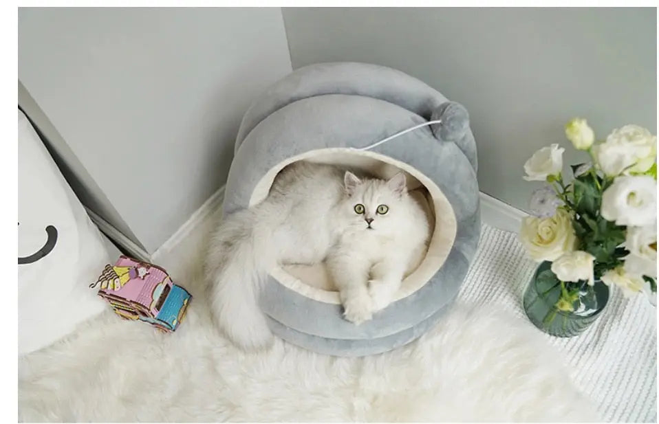 CozzyZoo | Cozy Cat & Dog House Bed - High Quality Pet Sofa for Kittens & Small Dogs🐱 pets home