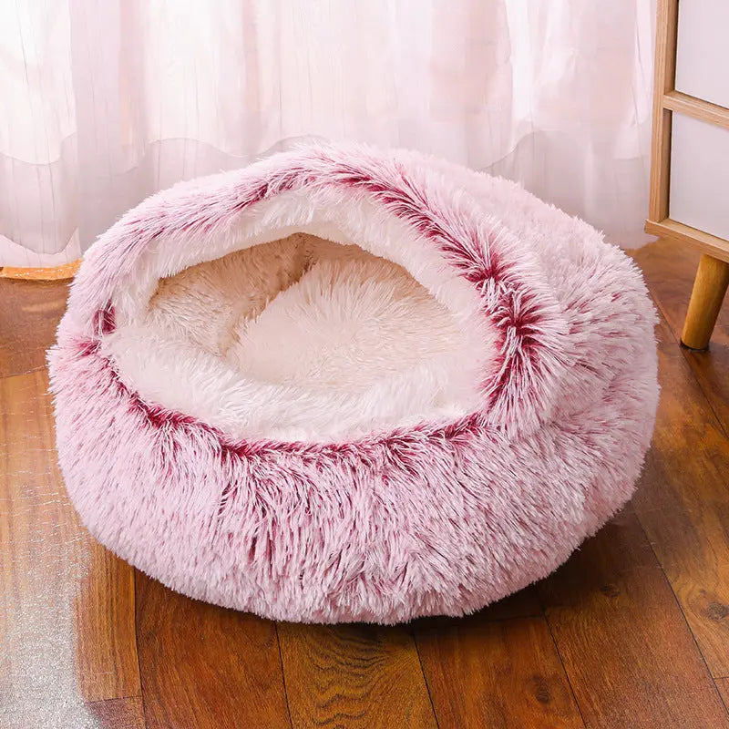 CozzyZoo | Waterproof CozyNest Dog & Cat Kennel - Warm Semi-Enclosed Pet Bed 🐾 pets home
