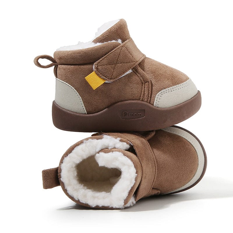Brolez™ Infant Winter Boots – Plush and Soft Sole Baby Snow Shoes