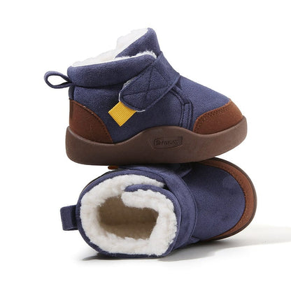 Brolez™ Infant Winter Boots – Plush and Soft Sole Baby Snow Shoes