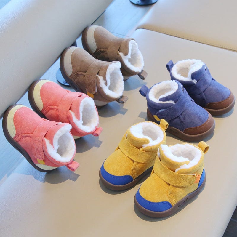 Brolez™ Infant Winter Boots – Plush and Soft Sole Baby Snow Shoes