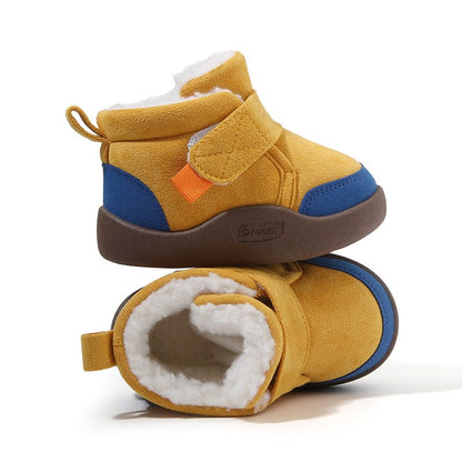 Brolez™ Infant Winter Boots – Plush and Soft Sole Baby Snow Shoes