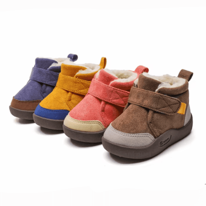 Brolez™ Infant Winter Boots – Plush and Soft Sole Baby Snow Shoes
