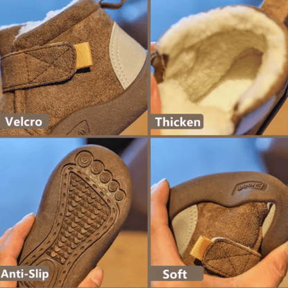Brolez™ Infant Winter Boots – Plush and Soft Sole Baby Snow Shoes