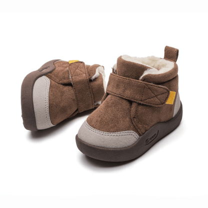 Brolez™ Infant Winter Boots – Plush and Soft Sole Baby Snow Shoes